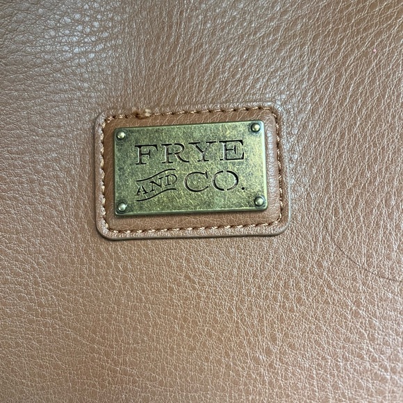 NWOT Frye and Co. tote purse Caramel - Picture 3 of 6